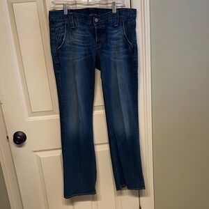 Lucky Brand Women's Dark Blue Boot Cut Jeans